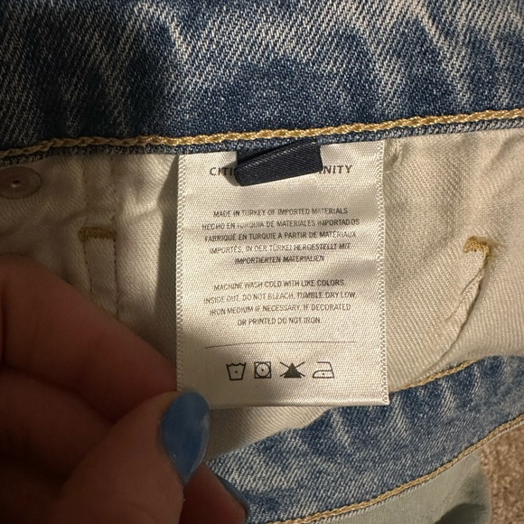 Citizens of Humanity Beatnik Mini Skirt Size 32 - Picture 6 of 7